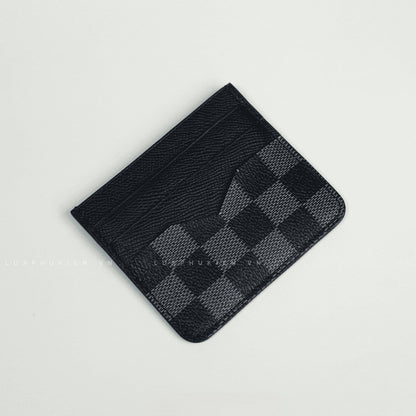 Recycled Louis Vuitton Mini Card Wallet – Upcycled Luxury Card Holder