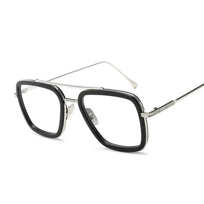 Luxury Square Sunglasses Men Women Brand Designer Retro Alloy Frame Big Sun Glasses Vintage Gradient Male Female Oculos Feminino
