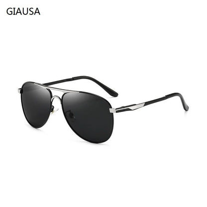 Luxury Pilot  Sunglasses Men Women Driving Fishing Retro Sun Glasses Brand Designer Male Metal Sunglasses For Man