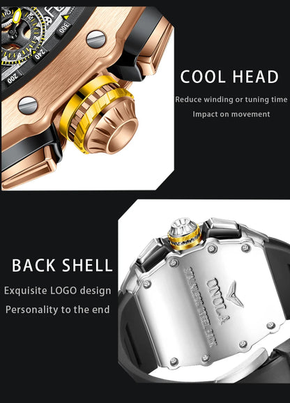 ONOLA Brand Luxury Watch Men Wrist Watches Multifunction Sports Waterproof Luminous Sports Casual Clock Men Quartz Watches Men