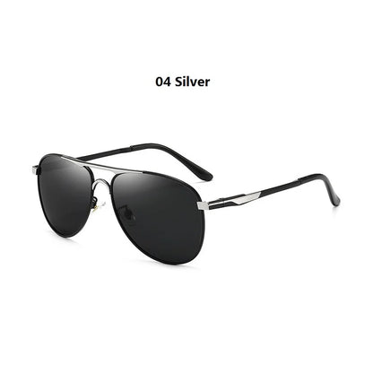 Luxury Pilot  Sunglasses Men Women Driving Fishing Retro Sun Glasses Brand Designer Male Metal Sunglasses For Man