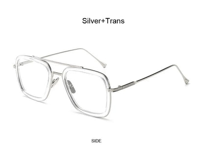 Luxury Square Sunglasses Men Women Brand Designer Retro Alloy Frame Big Sun Glasses Vintage Gradient Male Female Oculos Feminino