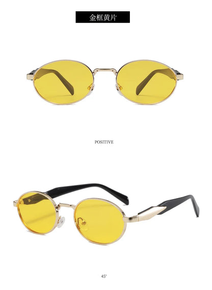 Luxury Brand Sunglasses for Men and Women Unisex Fashion Sun Glasses Oval Unisex Stylish Eyewear Shades Round Sunglasses﻿