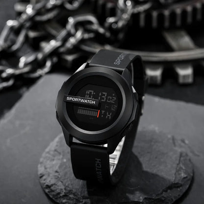 MAYZHISU Men's LED Digital Watch Man Sport Watches Male Electronic Wrist Watch Multifunction Military Sports Watches Clock