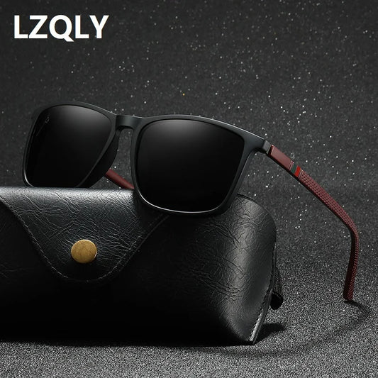 Luxury Square Vintage  Sunglasses For Men Women Fashion Travel Driving  Sun Glasses Male TR90 Eyewear