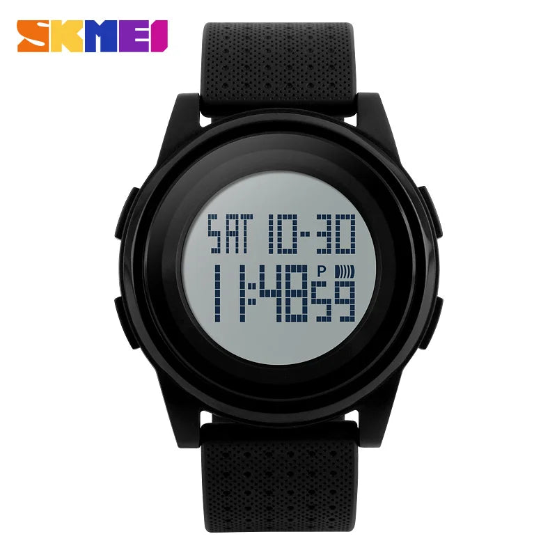 SKMEI Sport Digital Watch For Men Women LED Thin Watches Waterproof Male Female Wristwatches Relogio Masculino Feminino Clock