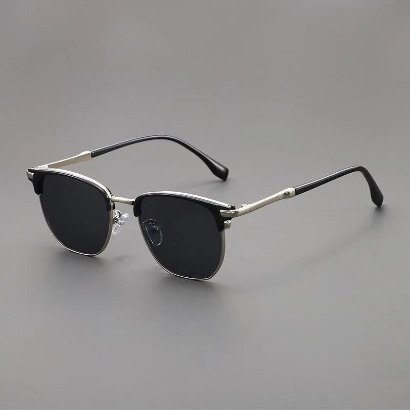 Luxury Square Sunglasses Men Women Brand Designer Trend Alloy Frame Sun Glasses Vintage Gradient Male Female Oculos