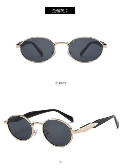 Luxury Brand Sunglasses for Men and Women Unisex Fashion Sun Glasses Oval Unisex Stylish Eyewear Shades Round Sunglasses﻿