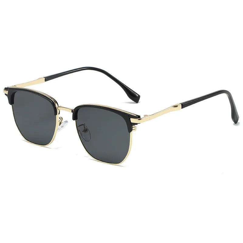 Luxury Square Sunglasses Men Women Brand Designer Trend Alloy Frame Sun Glasses Vintage Gradient Male Female Oculos
