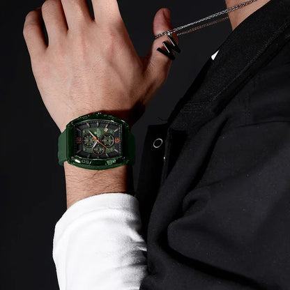 NAVIFORCE Original Watches for Men Waterproof Quartz Wristwatch Silicone Strap Luminous Date Male Watch Casual Reloj Hombre 2025