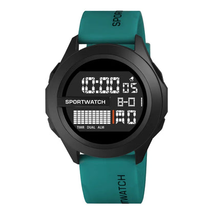 MAYZHISU Men's LED Digital Watch Man Sport Watches Male Electronic Wrist Watch Multifunction Military Sports Watches Clock