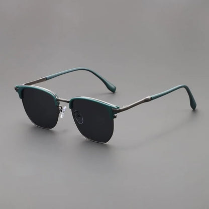 Luxury Square Sunglasses Men Women Brand Designer Trend Alloy Frame Sun Glasses Vintage Gradient Male Female Oculos