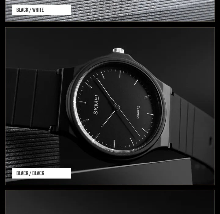 SKMEI 1419 Wristwatches Girls Clock Montre Femme Luxury Women Quartz Watches Fashion Silicone Waterproof Simple Sport Women