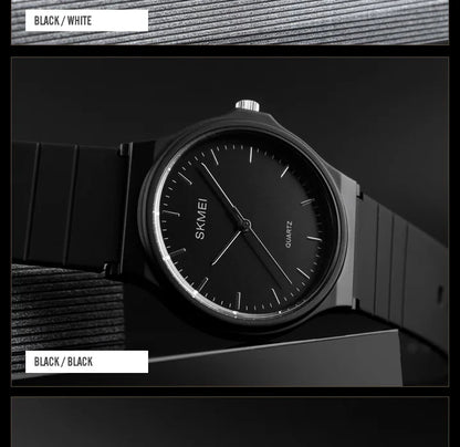 SKMEI 1419 Wristwatches Girls Clock Montre Femme Luxury Women Quartz Watches Fashion Silicone Waterproof Simple Sport Women