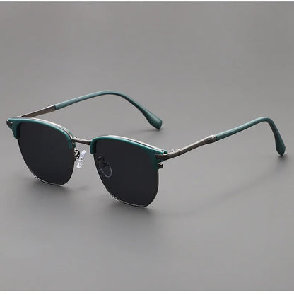 Luxury Square Sunglasses Men Women Brand Designer Trend Alloy Frame Sun Glasses Vintage Gradient Male Female Oculos