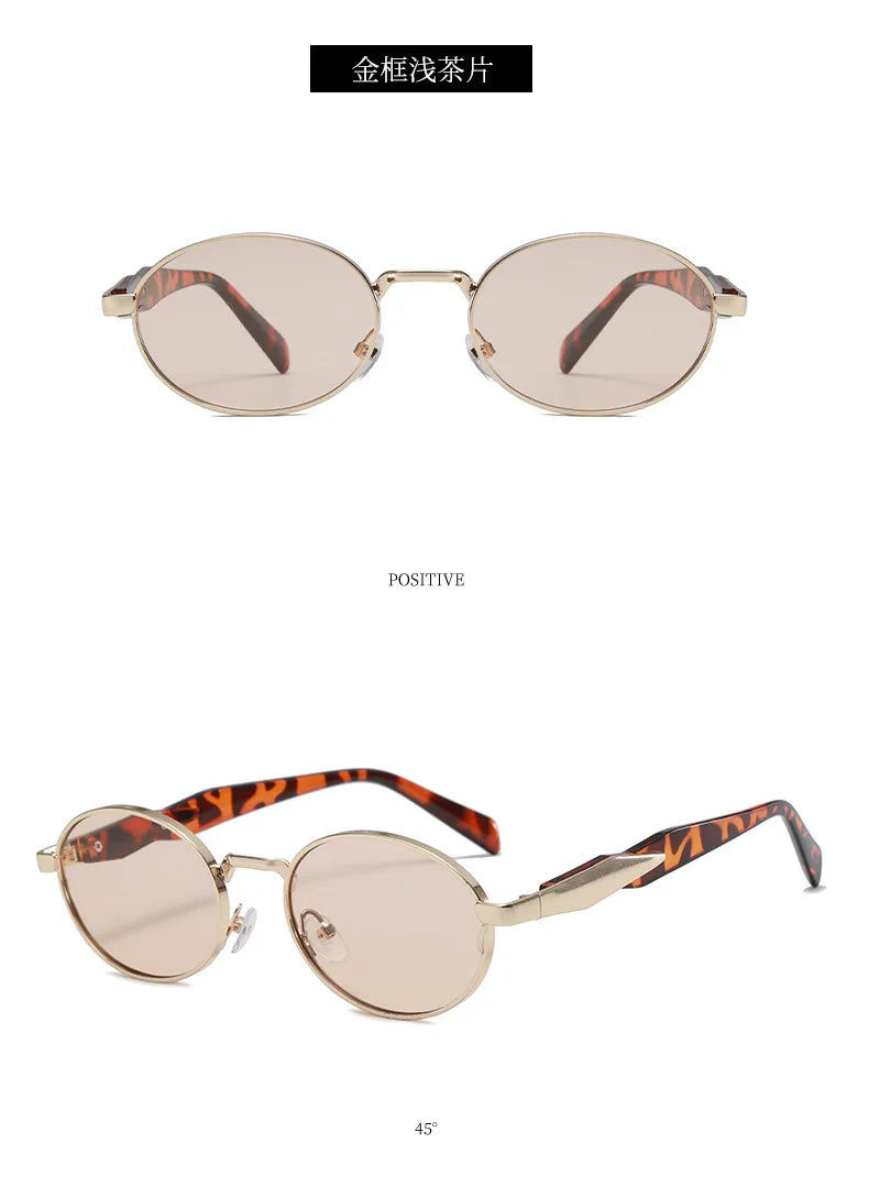 Luxury Brand Sunglasses for Men and Women Unisex Fashion Sun Glasses Oval Unisex Stylish Eyewear Shades Round Sunglasses﻿
