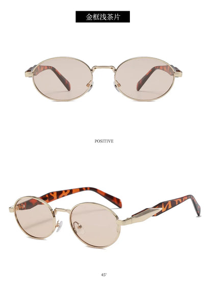 Luxury Brand Sunglasses for Men and Women Unisex Fashion Sun Glasses Oval Unisex Stylish Eyewear Shades Round Sunglasses﻿