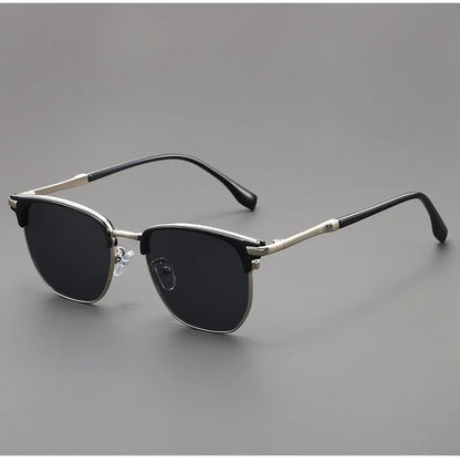 Luxury Square Sunglasses Men Women Brand Designer Trend Alloy Frame Sun Glasses Vintage Gradient Male Female Oculos