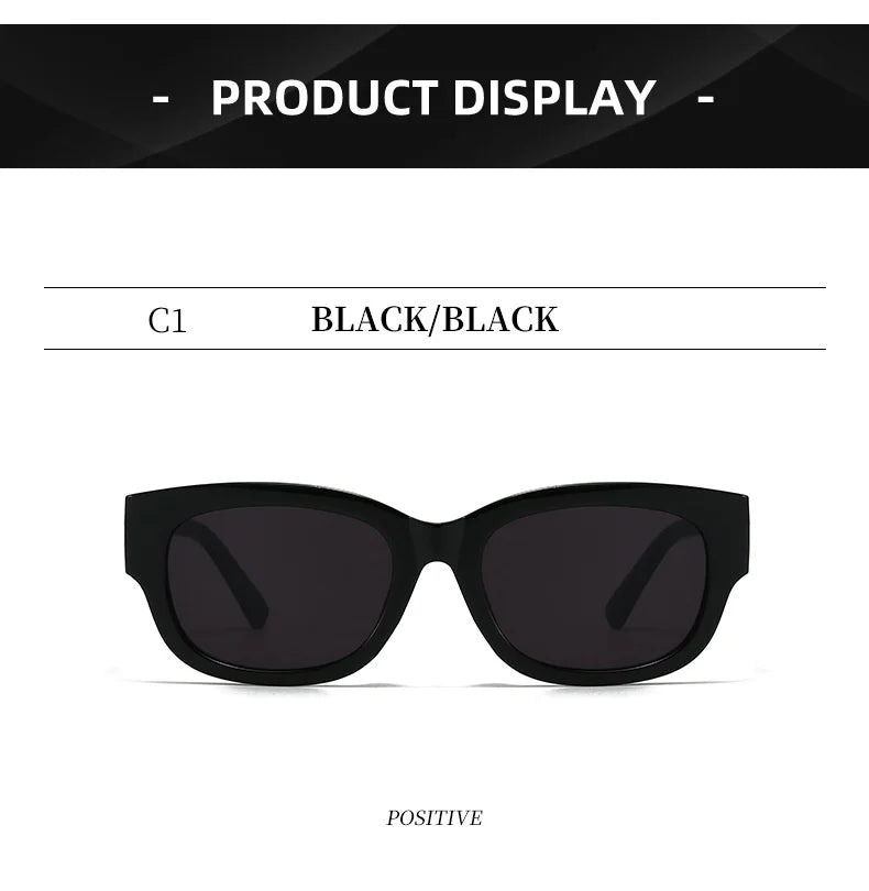 Luxury G Brand Women Sunglasses Stylish Square Men Glasses Trendy Fashion Unisex Designer Eyewear UV400