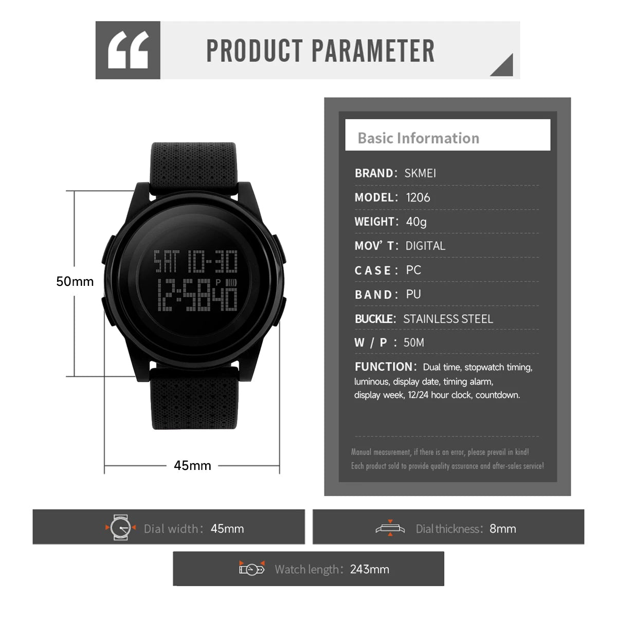 SKMEI Sport Digital Watch For Men Women LED Thin Watches Waterproof Male Female Wristwatches Relogio Masculino Feminino Clock