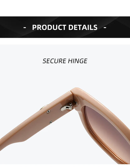 Luxury G Brand Women Sunglasses Stylish Square Men Glasses Trendy Fashion Unisex Designer Eyewear UV400