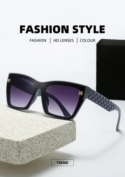 Luxury Driving Sunglasses For Men And Women Luxury Men Fashion Sun Glasses For Women Square Casual Shades UV400