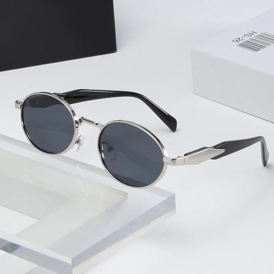 Luxury Brand Sunglasses for Men and Women Unisex Fashion Sun Glasses Oval Unisex Stylish Eyewear Shades Round Sunglasses﻿