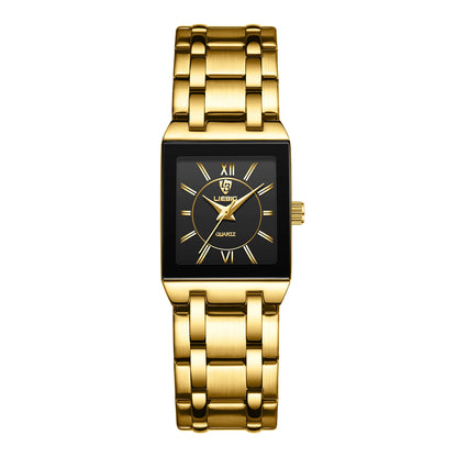LIEBIG Simple Luxury Stainless Steel Strap Quartz Waterproof Wristwatch For Men Women Simple Business Watches Clock Reloj Hombre