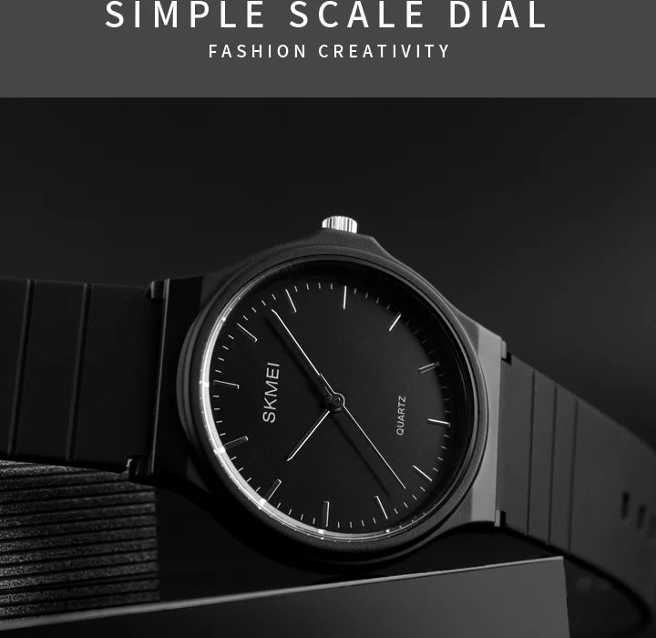 SKMEI 1419 Wristwatches Girls Clock Montre Femme Luxury Women Quartz Watches Fashion Silicone Waterproof Simple Sport Women
