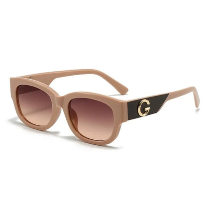 Luxury G Brand Women Sunglasses Stylish Square Men Glasses Trendy Fashion Unisex Designer Eyewear UV400