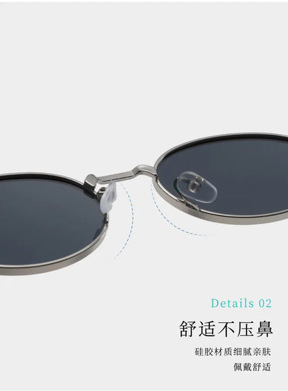 Luxury Brand Sunglasses for Men and Women Unisex Fashion Sun Glasses Oval Unisex Stylish Eyewear Shades Round Sunglasses﻿